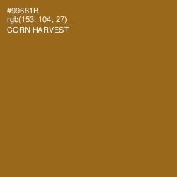 #99681B - Corn Harvest Color Image